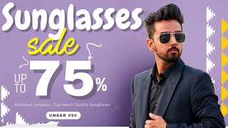 Best Sunglasses amp Spectacles Review For Men And Women In Budget  Under 999  sunglassic [upl. by Kablesh]