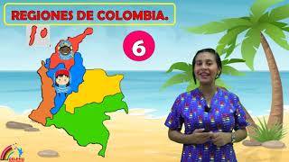 Las Regiones de Colombia Parte 1 para niños [upl. by Dirk]