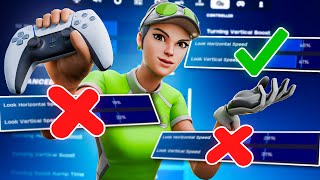 How To Find The PERFECT Controller Settings  Sensitivity Fortnite Settings Guide [upl. by Tavy462]