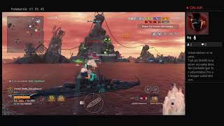 We Play World of Warship legends ps4 Prof Gaming Gaming English Polish Danish [upl. by Idmann633]