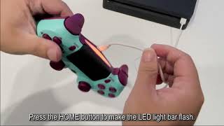 How to connect the controller to PS4 console [upl. by Lemuela]