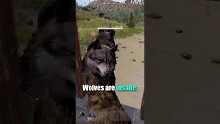 Wolves Are Terrifying in Rust One Thing Can Stop ThemSorta rust rustshorts rusttips [upl. by Janene]