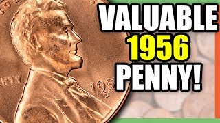 1956 WHEAT PENNY WORTH MONEY  RARE PENNIES THAT ARE VALUABLE [upl. by Valiant]