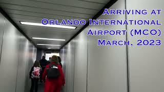 Arriving at Orlando International Airport MCO [upl. by Gove877]