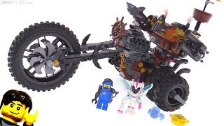 LEGO Movie 2 MetalBeards Heavy Metal Motor Trike reviewed 70834 [upl. by Adaline]