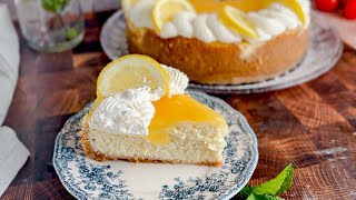 The Perfect Lemon Cheesecake  Easy and Delicious [upl. by Jeconiah]