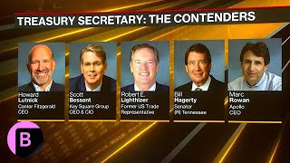 Donald Trumps Treasury Secretary Who Are the Possible Contenders [upl. by Enohpets]