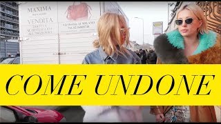 COME UNDONE Episode 8  Shea Marie amp Caroline Vreeland  Milan Italy Fashion Week Part 3 [upl. by Aiuqenehs541]