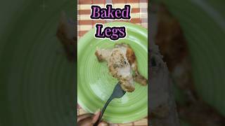 Golden Crispy Baked Chicken Legs 🍗🔥 [upl. by Oiramrej225]