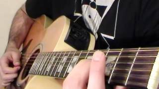 Hotel California Guitar Lesson Chords No Capo [upl. by Nomolas638]