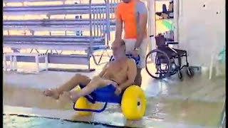 Job sedia per trasporto disabili  In piscina  Neatech [upl. by Aciraa]