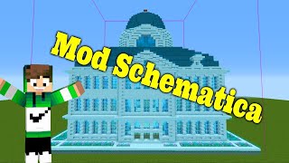 Como usar Mod schematica Completo BrasilCraft [upl. by Vanna]