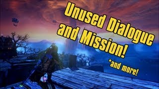 Borderlands 2  Unused Dialogue and Mission in Dragon Keep and more [upl. by Ahsatan995]