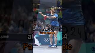 The Oldest Table Tennis Player In The History Of The Olympics shorts [upl. by Yaner]