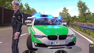 Emergency Call 112  German Police Officer Responding 4K [upl. by Nitsrik]