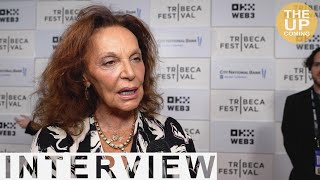 Diane von Furstenberg interview Woman in Charge documentary Tribeca Film Festival 2024 New York [upl. by Dnivra427]