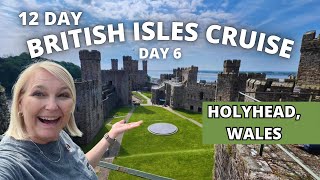 COMPLETELY Surprised by Caernarfon Castle in Wales for Our British Isles Cruise Excursion [upl. by Leksehc991]