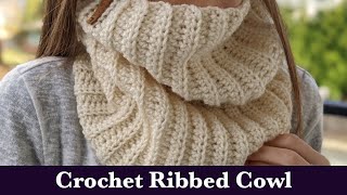 Easy Crochet ScarfCrochet Infinity scarfcrochet cowl [upl. by Ramraj754]