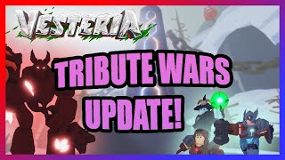 Vesteria  Tribute Wars Update New Shop Items and More [upl. by Cletis]