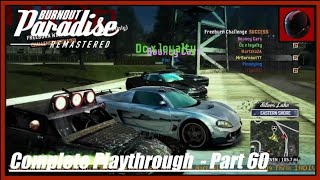 Burnout Paradise Remastered Complete Playthrough  Part 60 6 Player Freeburn Challenges [upl. by Abas220]