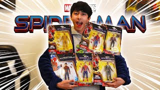 ¡ABRIENDO LOS NUEVOS MARVEL LEGENDS DE SPIDERMAN NO WAY HOME  IVANSPIDEY [upl. by Eisinger]