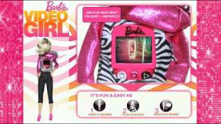 2010 Barbie Video Girl Doll Demonstration [upl. by Immaj]