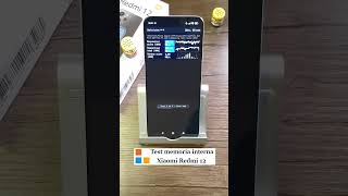 Test della Memoria Interna di Xiaomi Redmi 12 4G shorts tech smartphone android xiaomi [upl. by Richard]