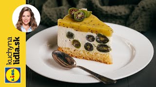 Svieža kiwi torta 🥝  Veronika Bušová  Kuchyňa Lidla [upl. by Dnomrej]