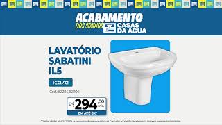 Acabamento dos Sonhos com ofertas especiais na Casas da Água [upl. by Enneibaf804]