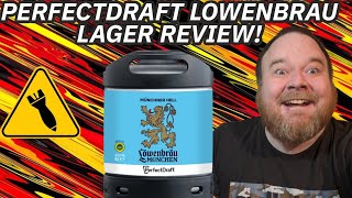 PERFECTDRAFT Lowenbrau Munchen 52 German Lager Review [upl. by Arihay637]