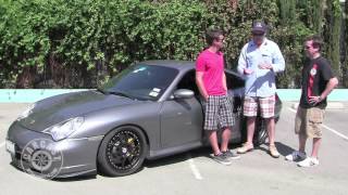 Tanner Fousts Porsche 996 Turbo on CarCast with Adam Carolla [upl. by Leerzej]