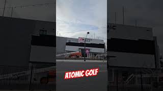 Atomic Golf Opens Soon lasvegas travel vegas [upl. by Hardunn]