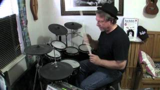 Rock Steady  Aretha Franklin Drum Cover amp Tutorial [upl. by Aramen]