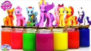 My Little Pony Slime Surprises Mane 6 MLP Shopkins Surprise Egg and Toy Collector SETC [upl. by Duomham]