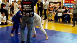 Karolina Kamińska  Rolling Spider Team Olsztyn  Gwiazdkowy Turniej BJJ w Jakubowie 1212 2015 r [upl. by Ltihcox400]