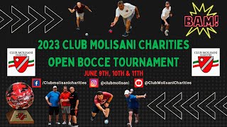 Saturday  Court 2  2023 CMC Open Bocce Tournament [upl. by Rawdan209]