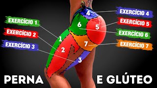 7 Melhores Exercícios Para Pernas e Glúteos Treino Em Casa [upl. by Azyl425]