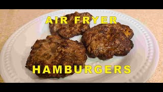 Master Air Fryer Hamburgers in Minutes Fast  Easy  Simple [upl. by Ahsyek83]