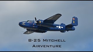 B25 Mitchell Airventure Performance [upl. by Ewell182]