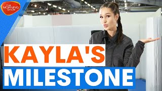 Kayla Itsines milestone  The fitness empire Queen opens up  The Morning Show [upl. by Akiehs70]