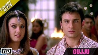 “GUJJU”  Comedy Scene  Kal Ho Naa Ho  Shahrukh Khan Saif Ali Khan amp Preity Zinta [upl. by Adnaerb]