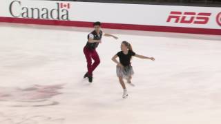 LAJOIE  LAGHA  Junior Short Dance  CTNSC17 [upl. by Affra698]