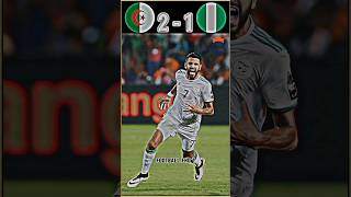 Algeria vs nigeria match Semifinal of the African Cup of Nations 🤯🔥 Riyad Mahrez shines🥇✨shorts [upl. by Idnat984]