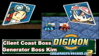 Digimon World 2 Alternative Client Coast Stolen Generator Boss Kim [upl. by Pliam]