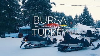 BURSA  Uludag Ski Resort Tour  Turkey [upl. by Willyt]