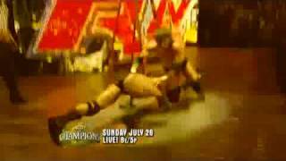 WWE John Cena vs Randy Orton vs Triple H Night of Champions 2009 Preview Triple Threat Match [upl. by Elodea]