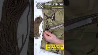 how to use positive locking cord with cord lock amp tactical toggle short reel [upl. by Simpkins]