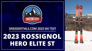 2023 Rossignol Hero Elite ST  SkiEssentialscom Ski Test [upl. by Leta344]