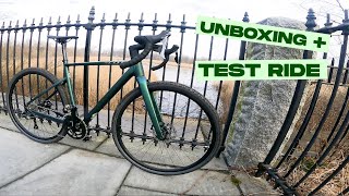 NEW BIKE DAY Scott Speedster 50 Gravel  Unboxing amp Test Ride [upl. by Hicks]