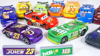 Disney Cars NASCAR 2022 Full Collection Bubba amp Rowdy added to Series [upl. by Adikram]